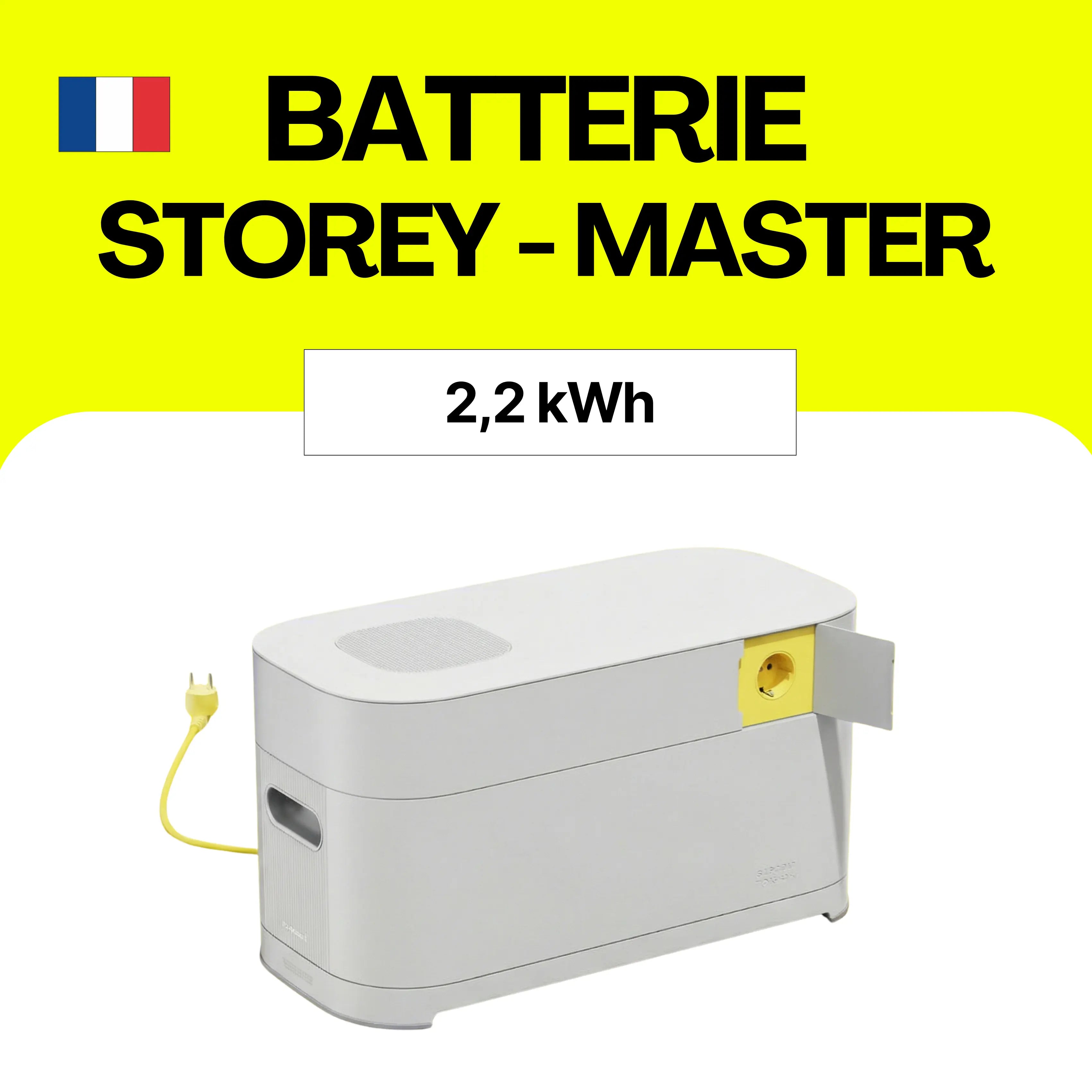 Batterie Storey – Master 2,2 kWh Sunadom