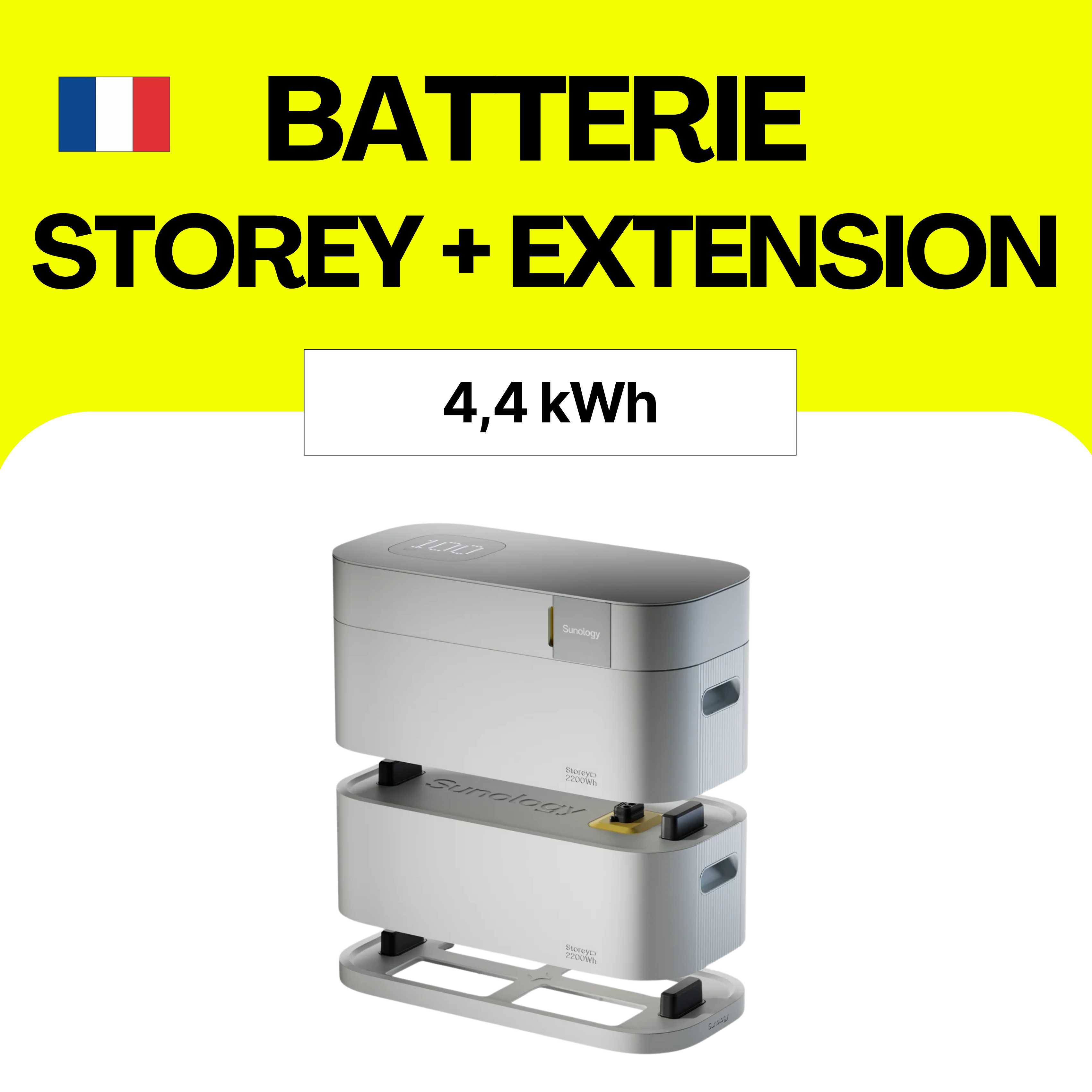 Batterie Storey – Master 4,4 kWh Sunadom