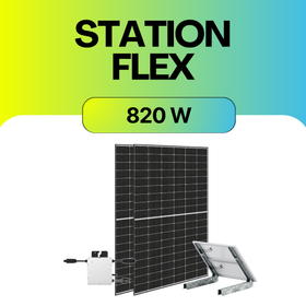 La station solaire FLEX 820W Sunadom