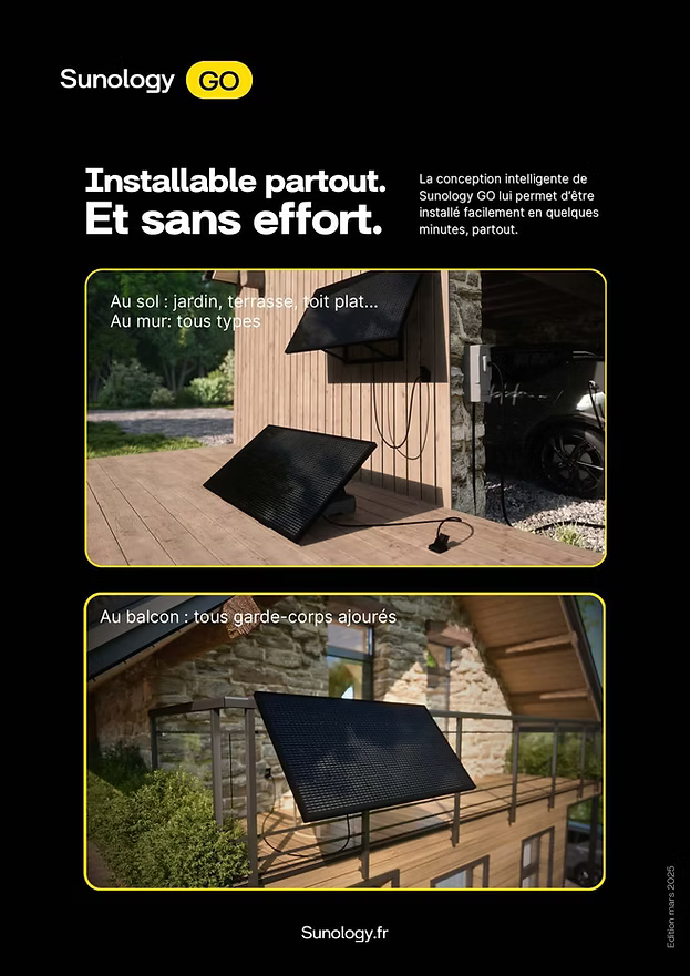 Mobilité — Un produit démontable et transportable