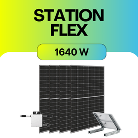 La station solaire FLEX 1640W Sunadom