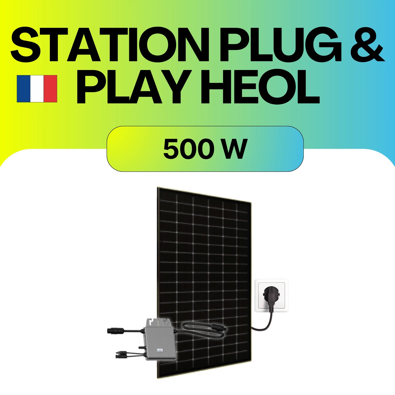 La station solaire Sunology HEOL 500Wc Sunadom