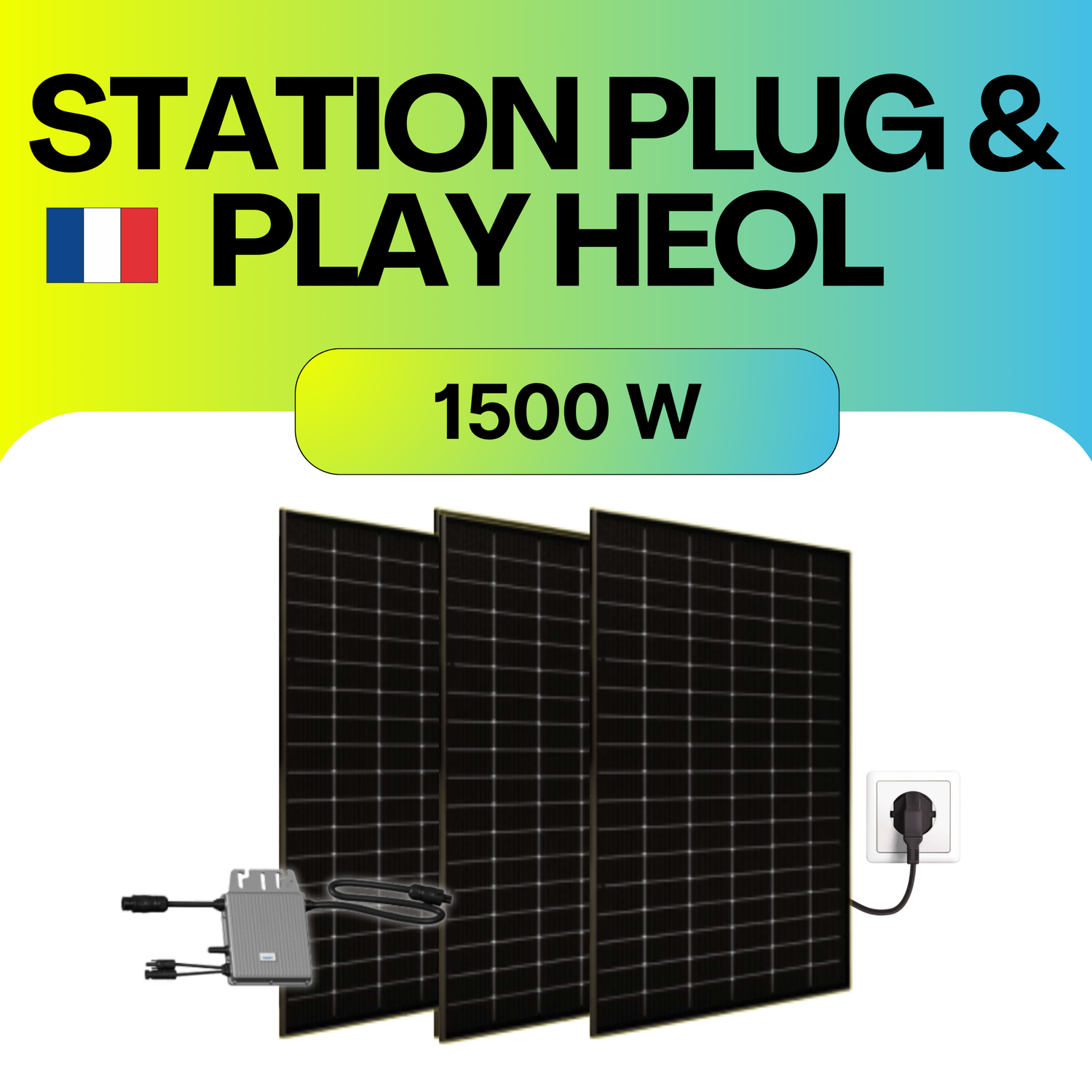 La station solaire Sunology HEOL 1 500 Wc Sunadom
