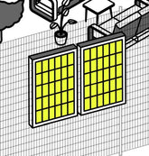Fixation clôture – Station GO Sunadom