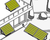 Châssis / support au sol – Station GO Sunadom