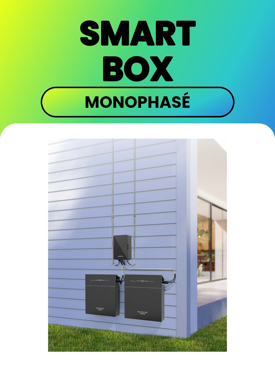 Smart Box de Marstek Monophasé pour la gestion batterie en site isolé ou non