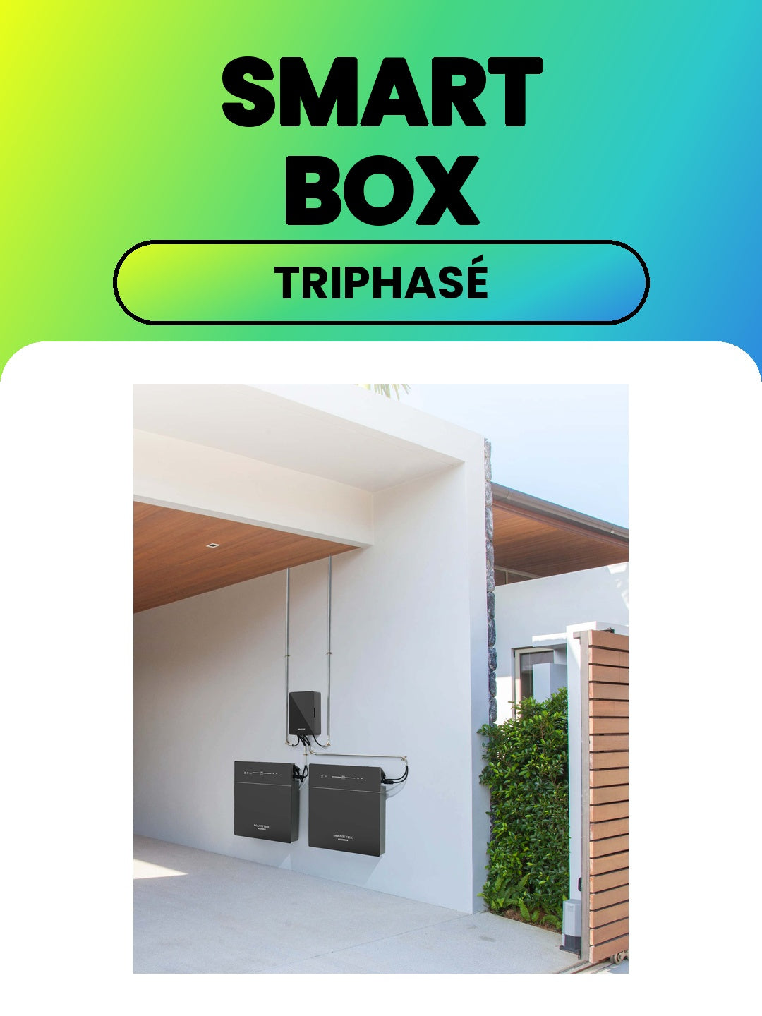 Smart Box de Marstek Triphasé pour la gestion batterie en site isolé ou non