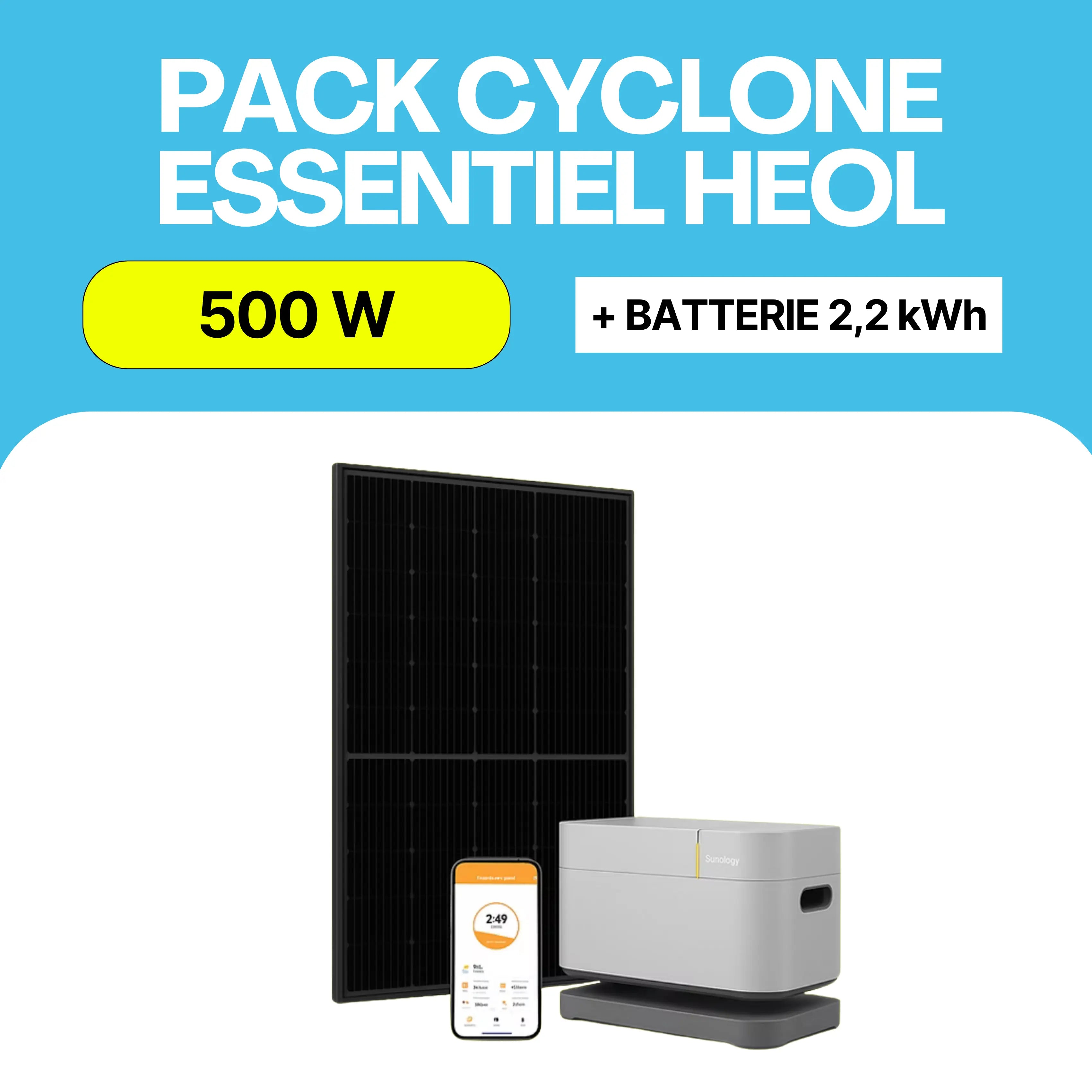 Pack Cyclone Essentiel HEOL Sunadom