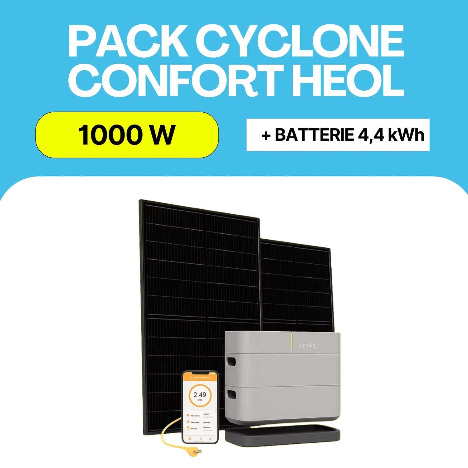 Pack Cyclone Confort HEOL Sunadom