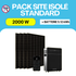 Pack Site Isolé Premium | 2000 Wc – HEOL x Marstek 5.12KWh Sunadom