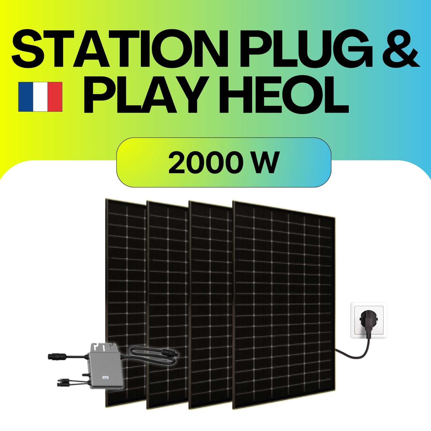 La station solaire Sunology HEOL 2 000 Wc Sunadom