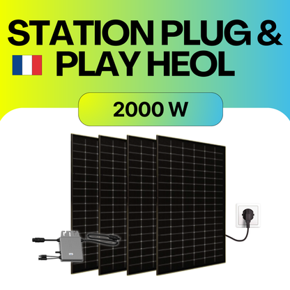 La station solaire Sunology HEOL 2 000 Wc Sunadom