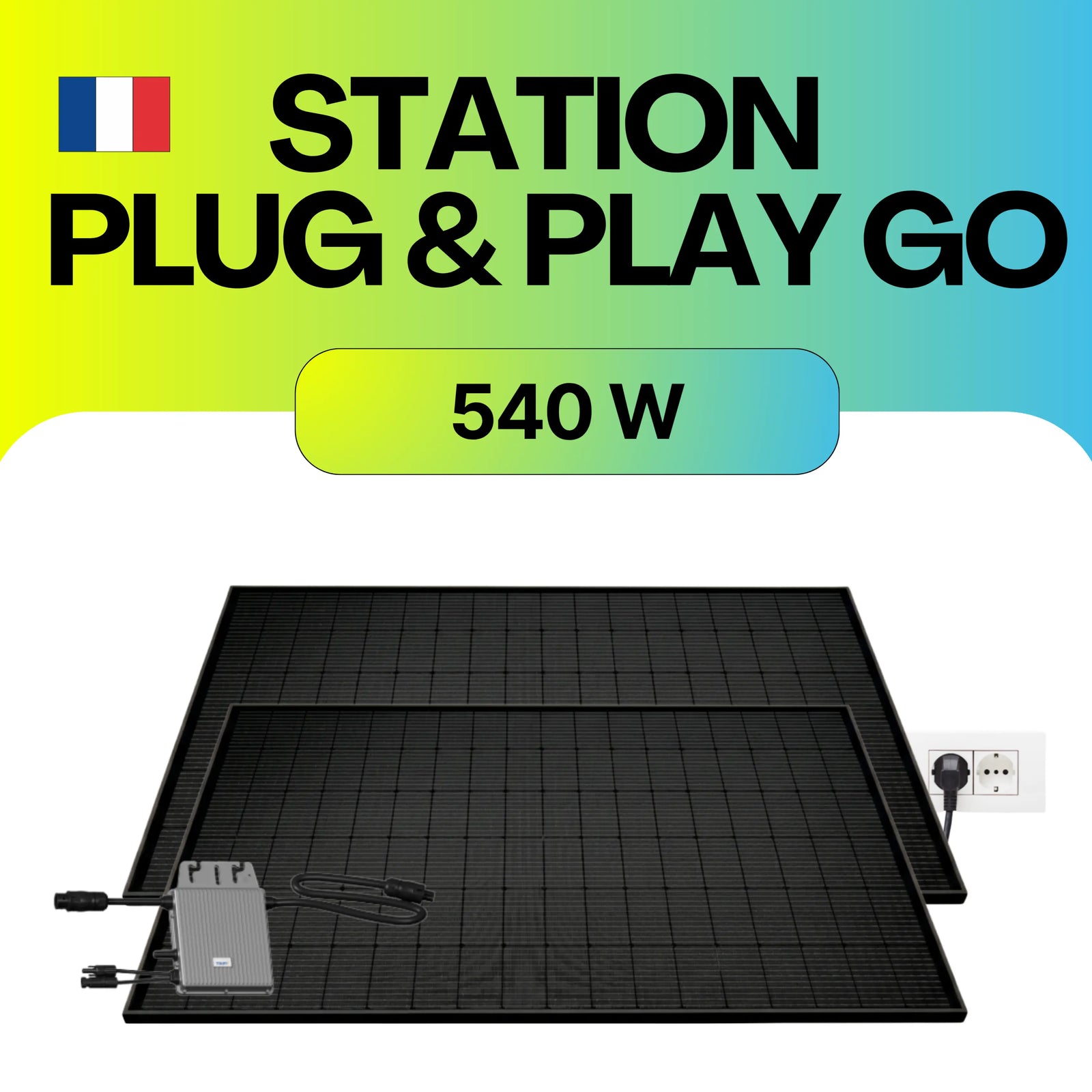 La station solaire Sunology GO 540Wc