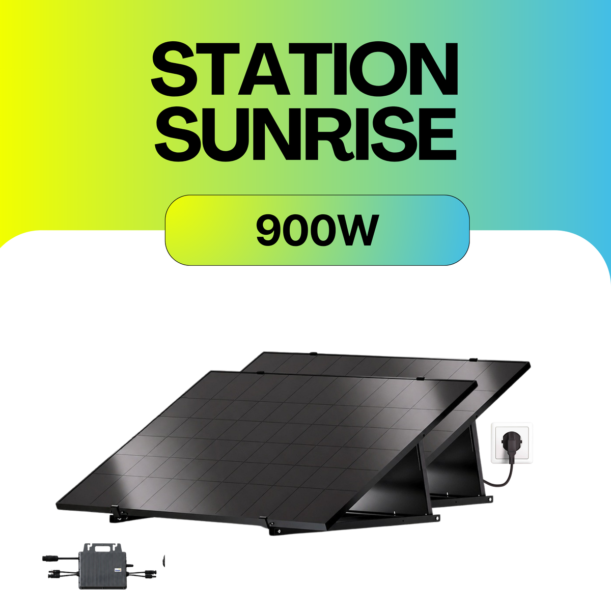 Station solaire SunRise 900W du Pack Autonomie