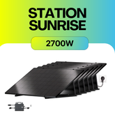 Station solaire SunRise 2700W du Pack Autonomie
